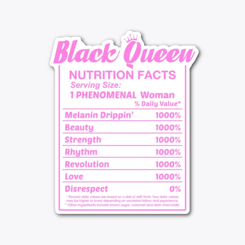 Black Queen Nutrition Facts