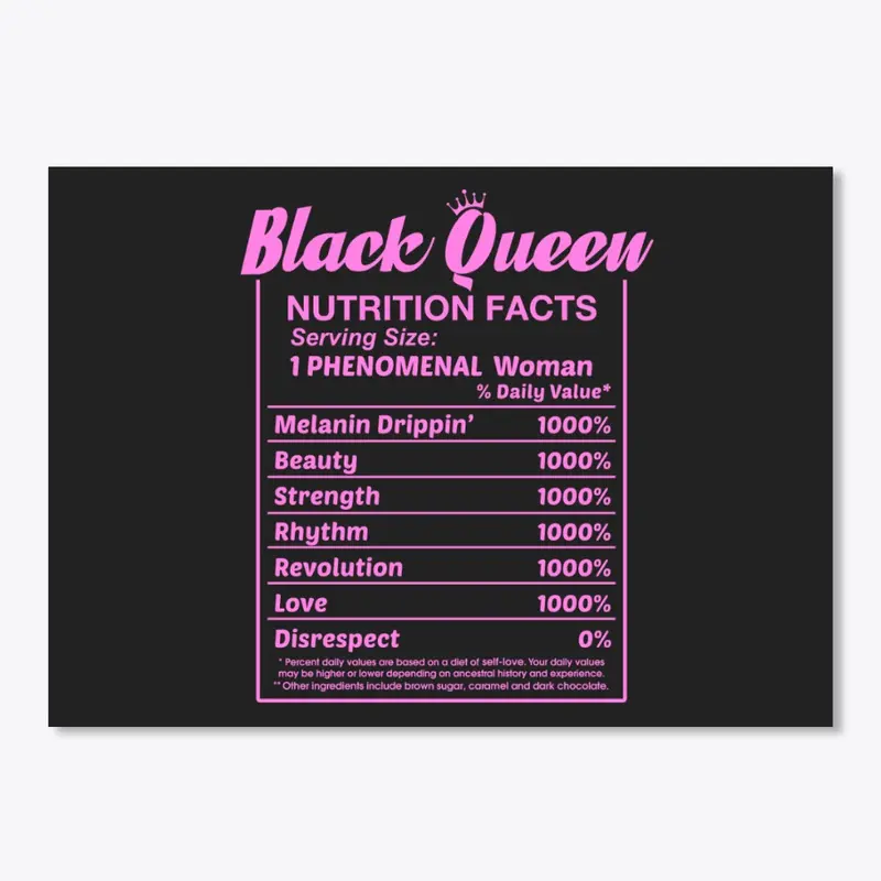 Black Queen Nutrition Facts