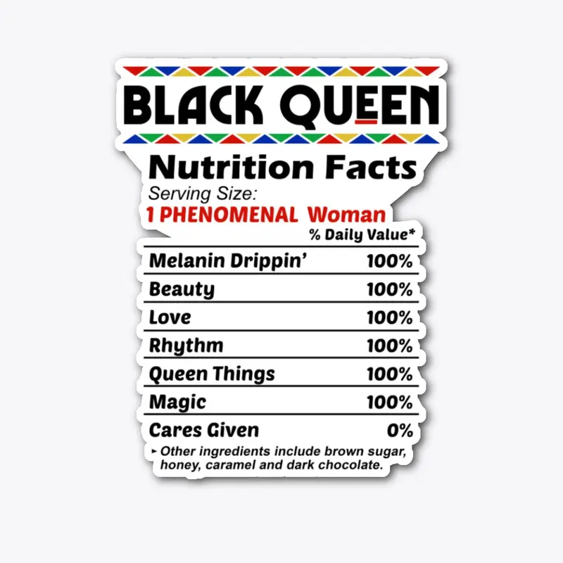 Black Queen Nutrition Facts